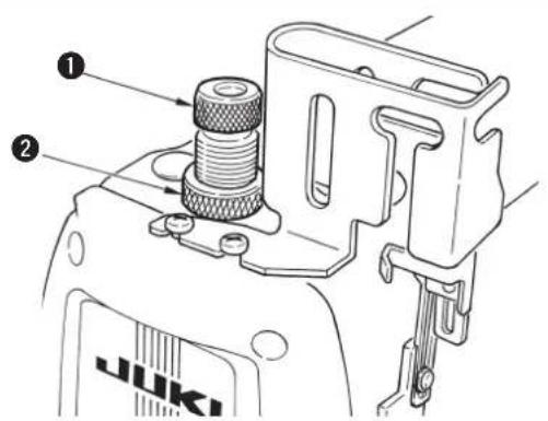JUKI MF7200D - 6.押元压力の調節 - 1