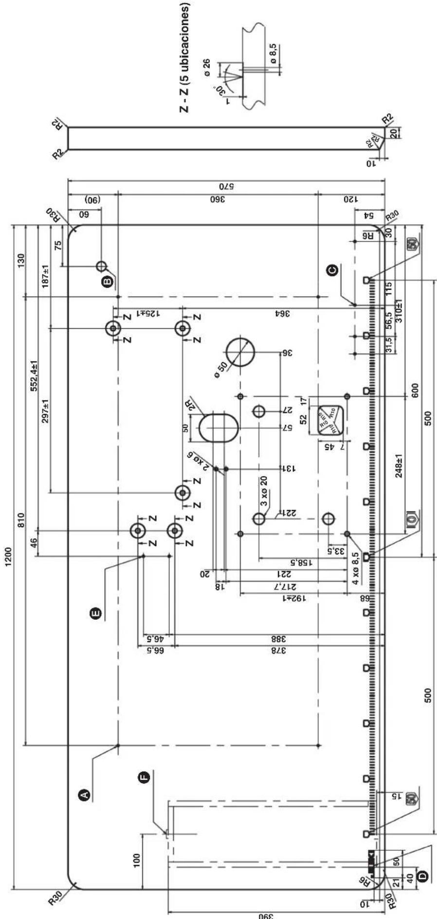 JUKI MF7200D - Instalacion de la almohadilla de goma - 2