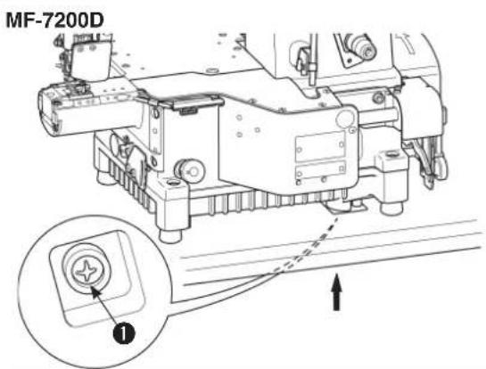 JUKI MF7200D - WARNING : - 1