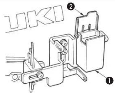 JUKI MF7200D - Dispositif de lubrification à huile de silicone - 1