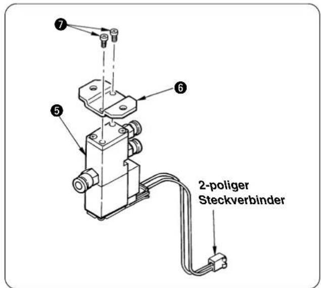JUKI LB6 - Nähfußlüftungs-Magnetventil - 1