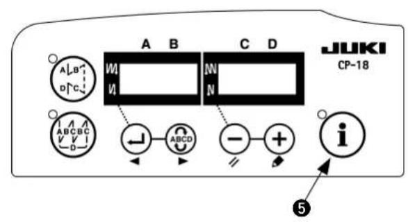 JUKI LB6 - 空環卷込機能の設定 - 1