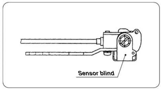 JUKI LB6 - Change-over of the chain-off thread rolling-in and the runstitching (Sensor blind) - 1