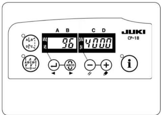 JUKI LB6 - Makine kafa tipi searme yontemi - 10