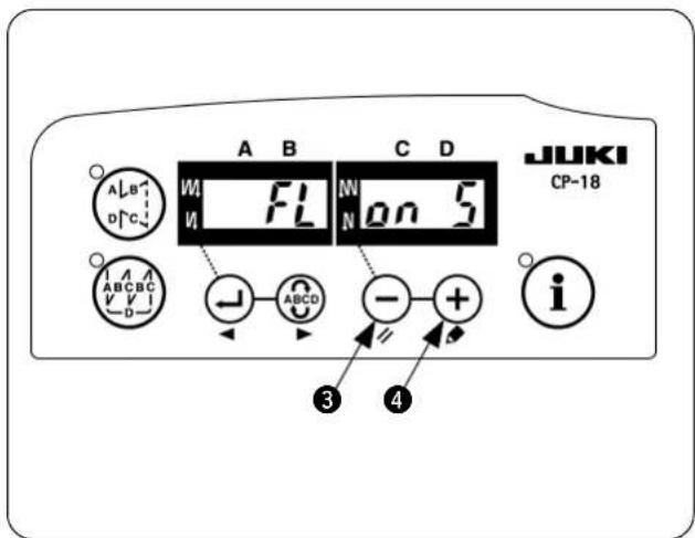 JUKI LB6 - Paramétrage de la fonction de releveur automatique - 1