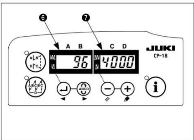 JUKI LB6 - Änderungsverfahren unter dem Benutzermodus - 2