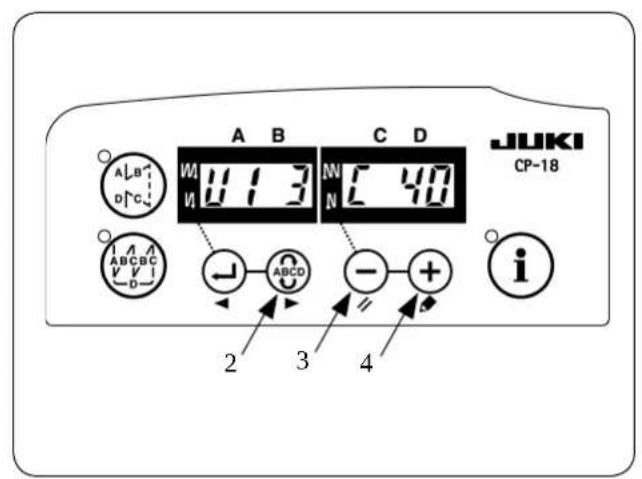 JUKI LB6 - Makine kafa tipi searme yontemi - 18