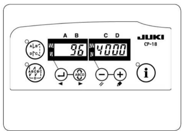 JUKI LB6 - 2.卷入空线环功能的设定 - 2