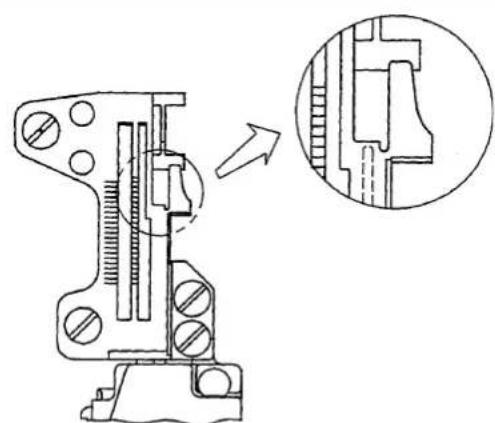 JUKI LB6 - Raccordement de la source d'air - 3