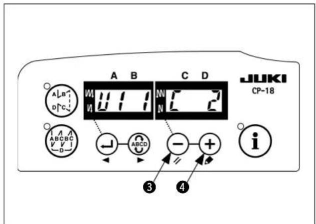 JUKI LB6 - Normal modda degistirme yontemi - 3