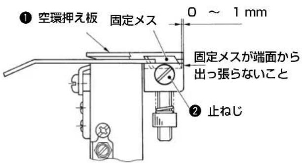 JUKI LB6 - 固定×の交换 - 3