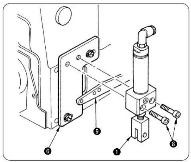 JUKI LB6 - Installazione dei componenti alla testa della macchina - 1