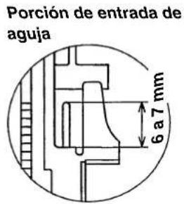 JUKI LB6 - Modelo de ajustar el cierre intermedio - 3