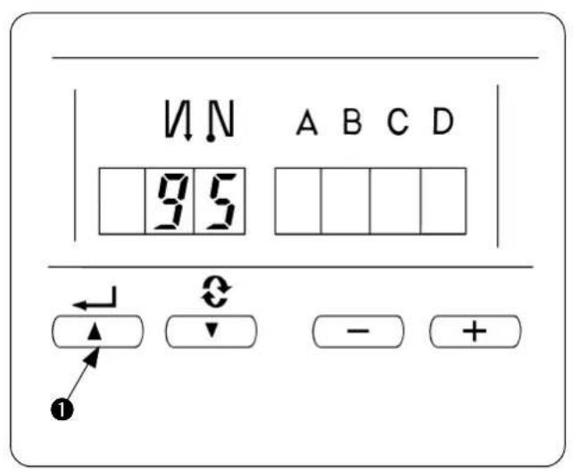 JUKI LB6 - 機能設定王一卜の切換元 - 2