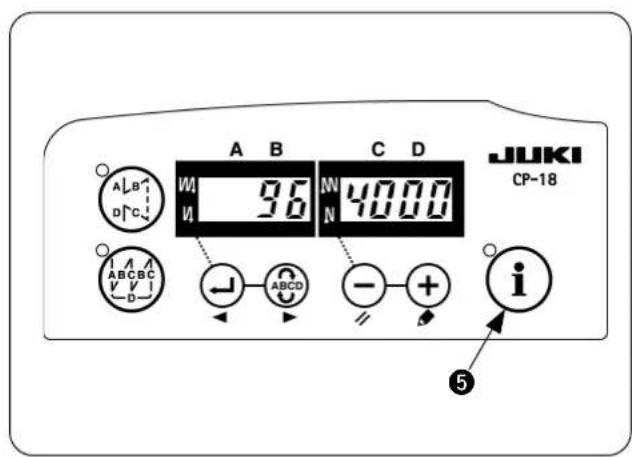 JUKI LB6 - Auswahlen des Maschinenkopftyps - 4