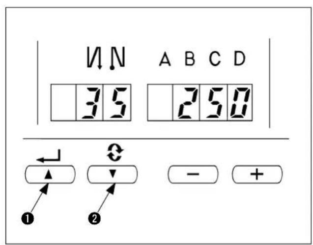 JUKI LB6 - Änderungsverfahren unter dem Benutzermodus - 6