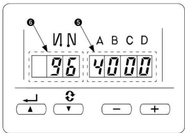 JUKI LB6 - Modalità di commutazione al modo di impostazione della funzione - 1