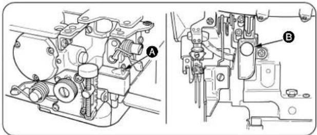 JUKI MO6900G - 糸の通し方 / Threading the machine / Einfädeln der maschine / Enfilage de la machine / Modo de enhebrar la maquina / Diagramma di infilatura / 穿線方法 - 6