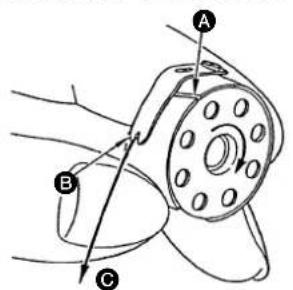 JUKI DLM5200N - SETTING THE BOBBIN INTO THE BOBBIN CASE - 1