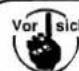JUKI LB3 - Anbringen des Reflexionsaufklebers - 3