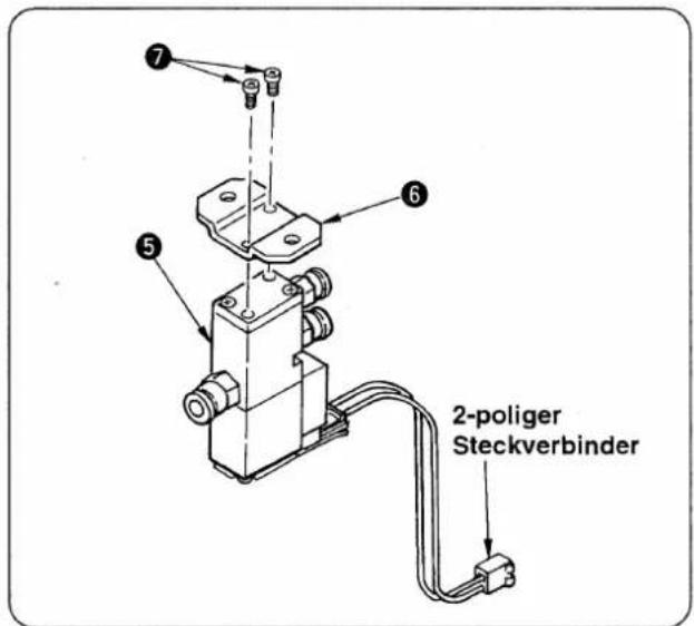 7 6 5 2-poliger Steckverbinder
