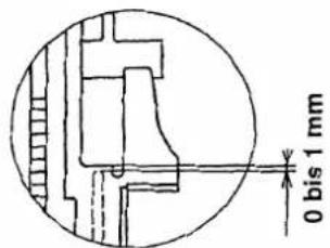 0 bis 1 mm