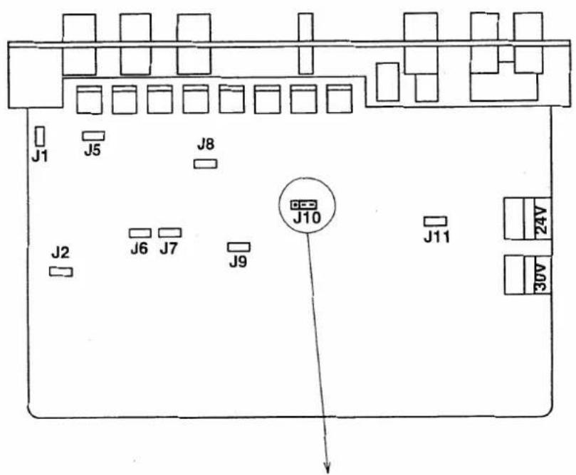 JUKI LB3 - (CH1) changement de la position du cavalier du sc-380 - 2