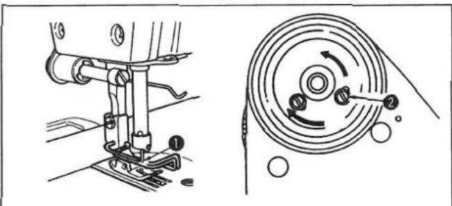 JUKI DLN5410N7 - Lower stop position - 1
