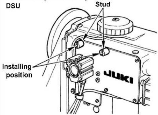 DSU Stud Installing position JUKI