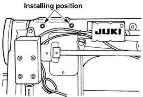 Installing position JUKI