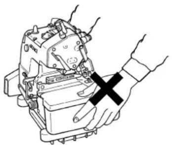 JUKI MO6900S - PARA SEGURIDAD EN LA OPERACION - 3