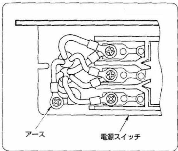 アース 電源スイッチ
