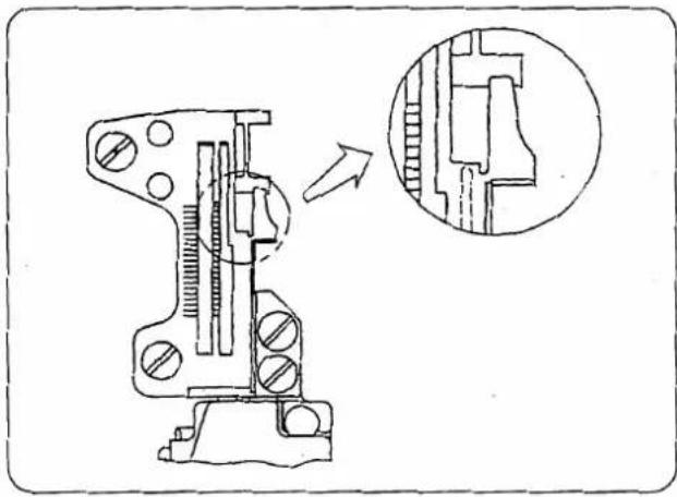 JUKI LB4 - Raccordement de la source d'air - 3