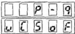JUKI LB4 - モードの切換方法(通常モードから各モードへの切換え方) - 3