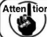 JUKI MO6900R - ATTENTION : - 2