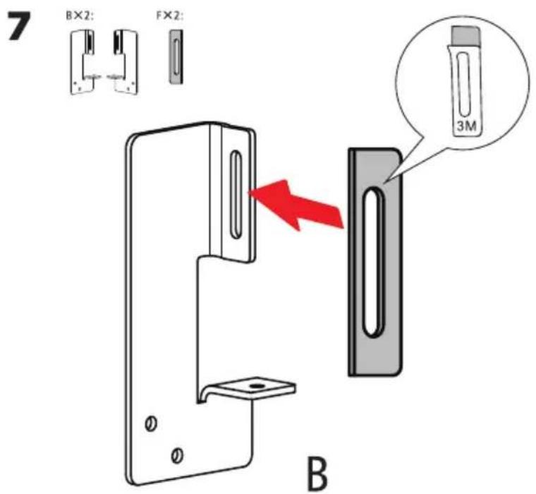 MIDEA MLE27N5AWWC - Instructions d'installation du kit d'empilage - 4