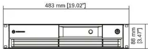 DYNACORD L1800FD - Dimensions - 4