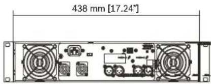 DYNACORD L1800FD - Dimensions - 2