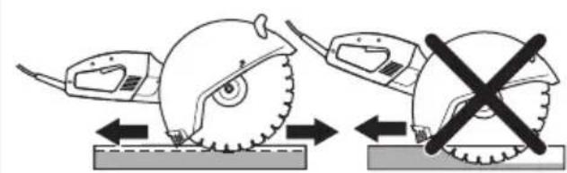 HUSQVARNA K 4000 - Basic working techniques - 14