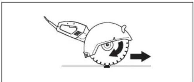 HUSQVARNA K 4000 - Force de réaction - 1