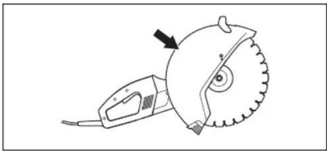 HUSQVARNA K 4000 - Blade guard - 1
