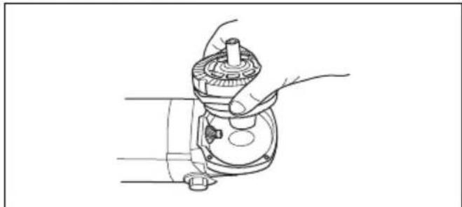 HUSQVARNA K 4000 - To fill gearbox grease - 4