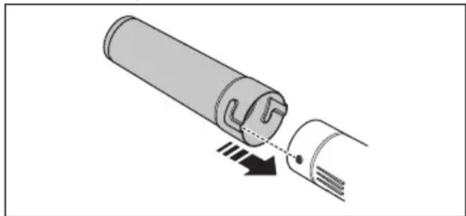 HUSQVARNA 325iB - Per montare il tubo sul prodotto - 1