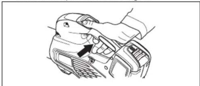 HUSQVARNA 325iB - Per impostare il flusso d'aria ottimale per il lavoro da svolgere - 1