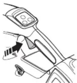 HUSQVARNA 325iB - Preverjanje delovanja vklopnega sprožilnika - 1