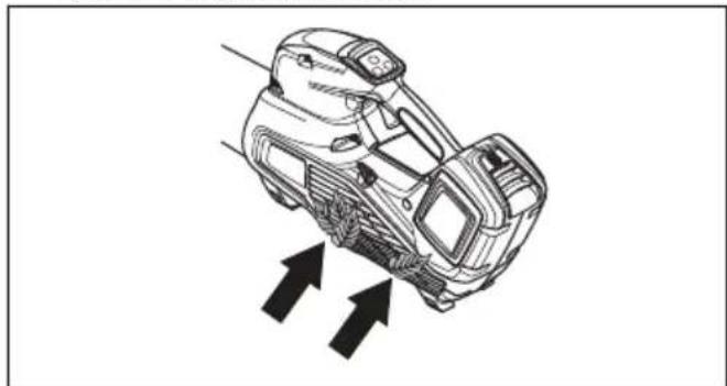 HUSQVARNA 325iB - So prüfen Sie den Luftteinlass - 1
