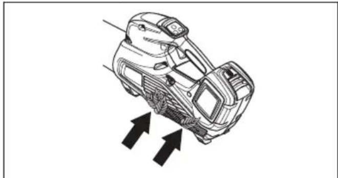 HUSQVARNA 325iB - Controllo della presa d'aria - 1