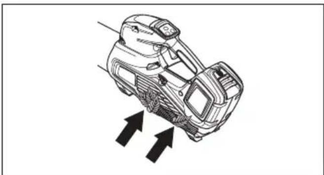 HUSQVARNA 325iB - Preverjanje dovoda zraka - 1