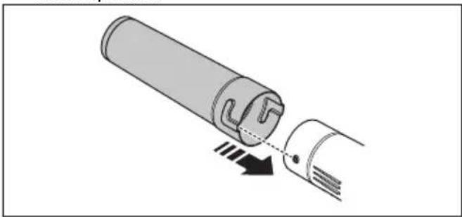 HUSQVARNA 325iB - De buis op het product monteren - 1
