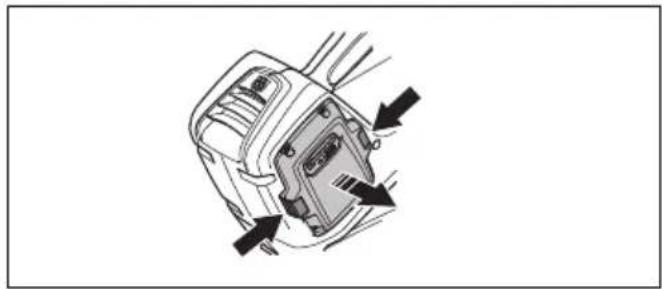 HUSQVARNA 325iB - So stoppen Sie das Gerät - 1